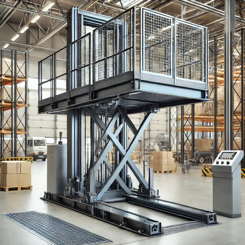 Hydraulic Goods Lift in India